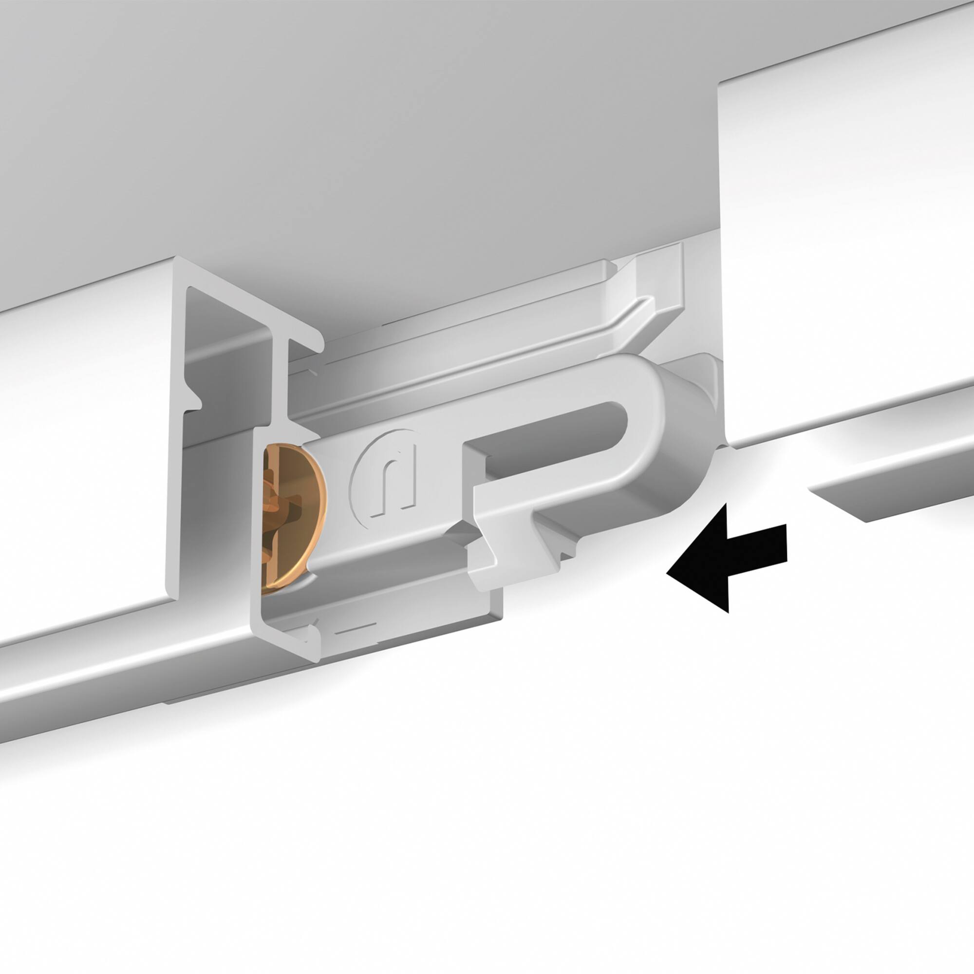 HangZ® 6ft. Gallery Rail Hanging System